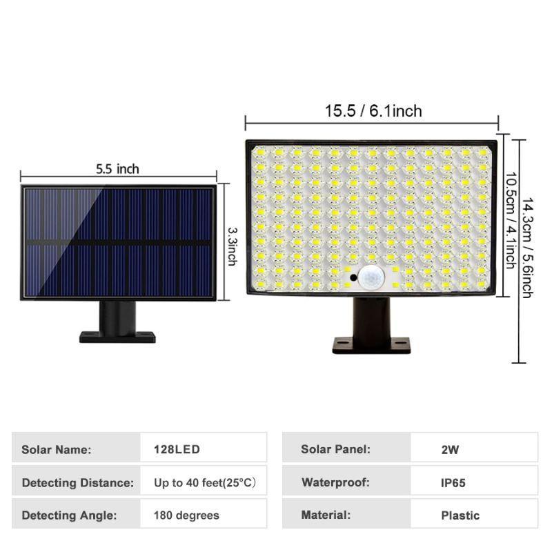 IP65 LED Solar Motion Lights – Waterproof Outdoor Security Lighting-Solar Wind LED Chime
