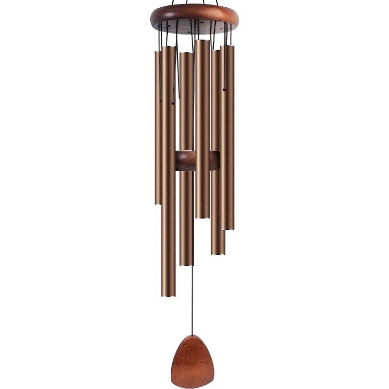 Outdoor Aluminium Wind Chimes – Soothing Melodies for Gardens-Solar Wind LED Chime