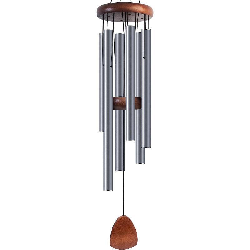 Outdoor Aluminium Wind Chimes – Soothing Melodies for Gardens-Solar Wind LED Chime