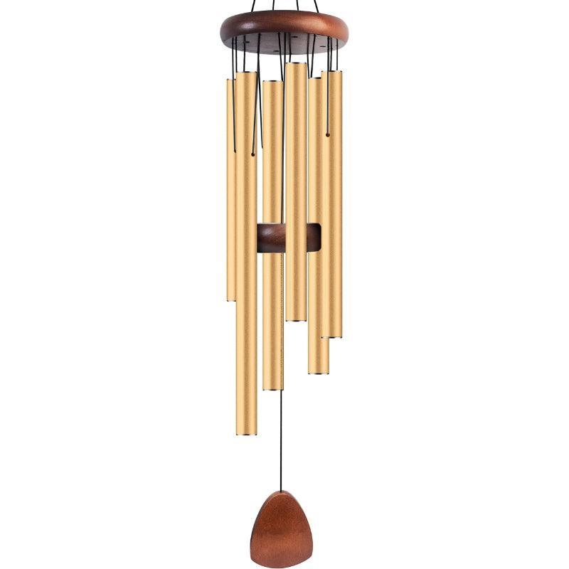 Outdoor Aluminium Wind Chimes – Soothing Melodies for Gardens-Solar Wind LED Chime