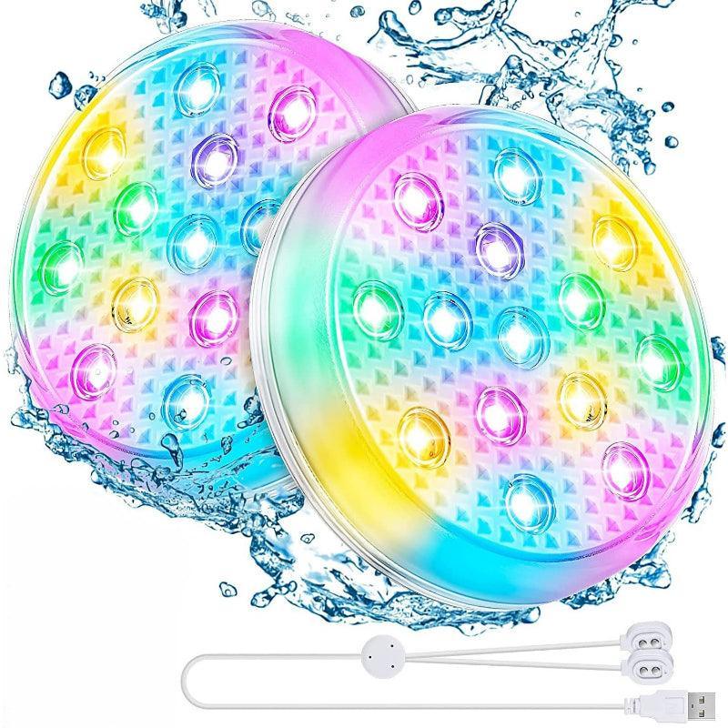 LED Floating Tub Lights – Waterproof Color Changing Spa Lights-Solar Wind LED Chime