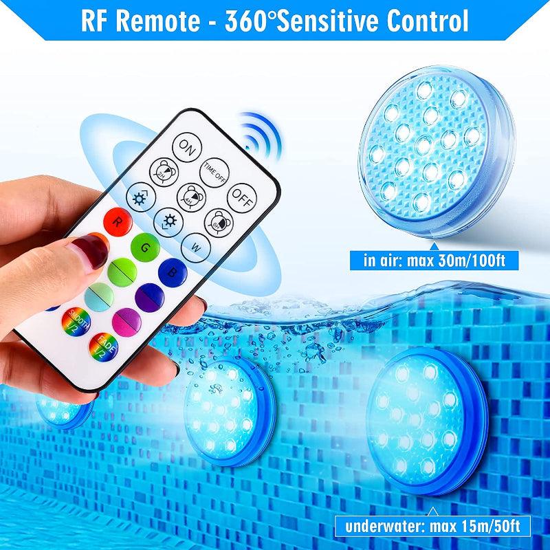 LED Floating Tub Lights – Waterproof Color Changing Spa Lights-Solar Wind LED Chime