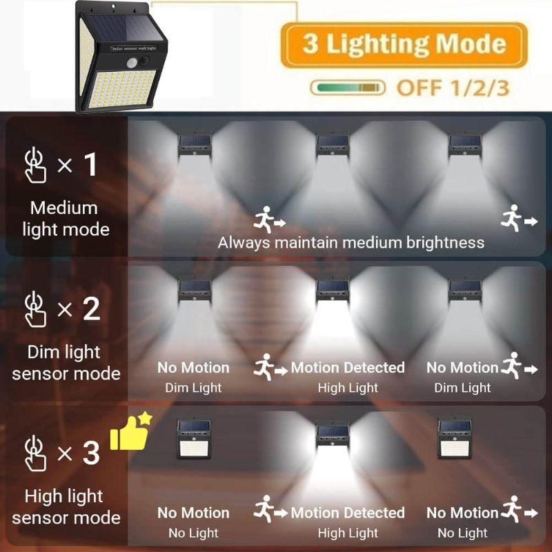 Solar Motion LED Lights – Waterproof Outdoor Security Reflectors-Solar Wind LED Chime