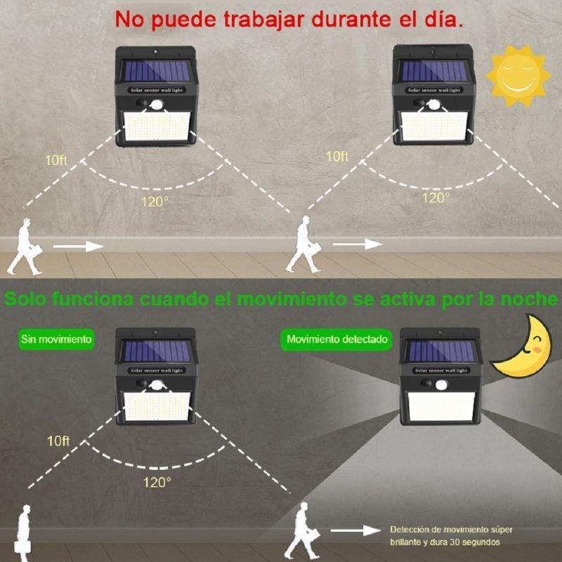 Motion Sensor Solar Lights - Bright Durable and Eco-Friendly-Solar Wind LED Chime