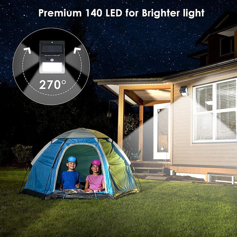 Motion Sensor Solar Lights - Bright Durable and Eco-Friendly-Solar Wind LED Chime