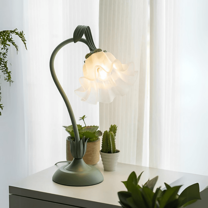 Lily Valley Table Lamp – Elegant Adjustable Lighting Solution-Solar Wind LED Chime