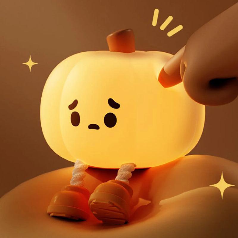 Little Pumpkin Lamp – Adorable and Functional Room Decor-Solar Wind LED Chime