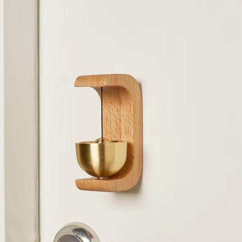 Wooden Doorbell Chime - Enhance Your Space Stylish-Solar Wind LED Chime