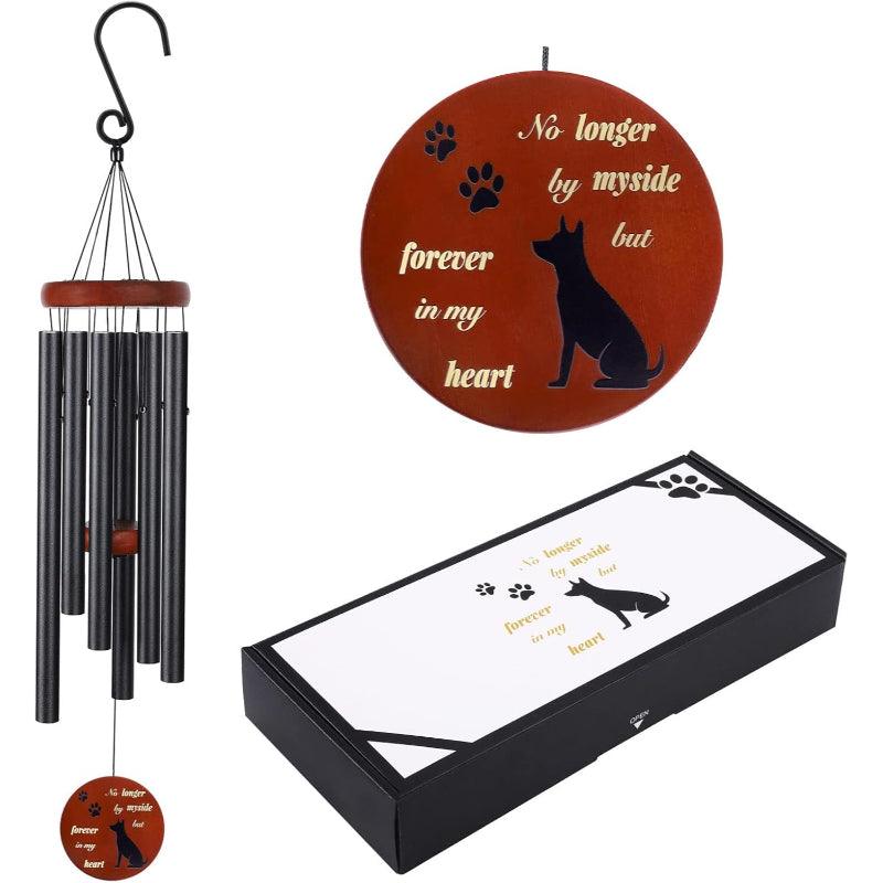 Memorial Garden Wind Chimes-Solar Wind LED Chime