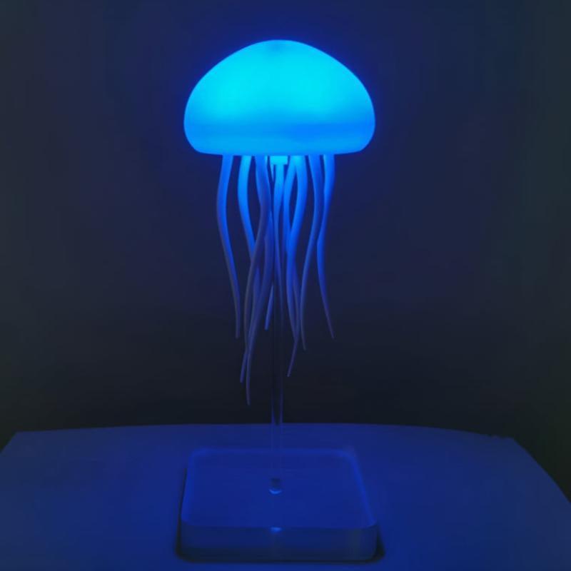 Mesmerizing Jellyfish Lamp – Voice-Controlled Mood Lighting-Solar Wind LED Chime