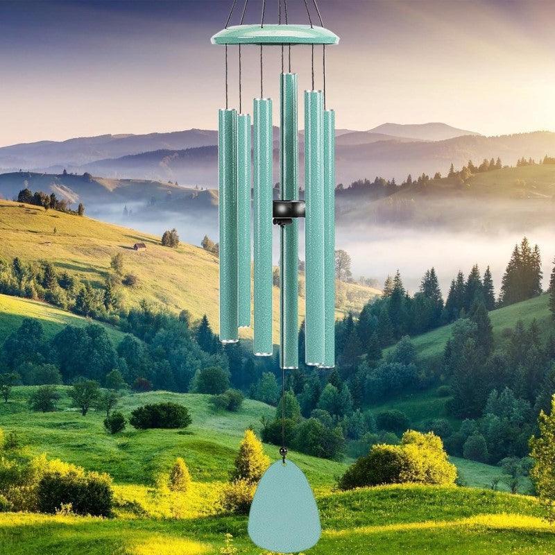 Large Outdoor Wind Chimes – Melodic Garden Decor for Relaxation-Solar Wind LED Chime