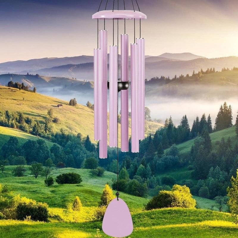 Large Outdoor Wind Chimes – Melodic Garden Decor for Relaxation-Solar Wind LED Chime