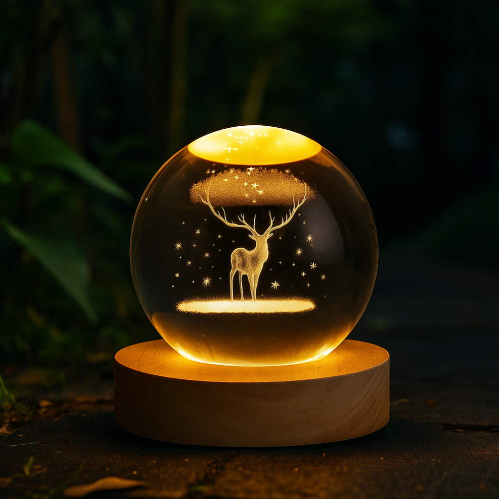 Dream Sphere Crystal Ball Nightlight Lamp