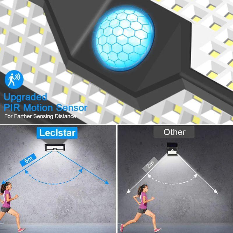 Outdoor Solar Wall Light – Reliable Motion Sensor Lighting-Solar Wind LED Chime