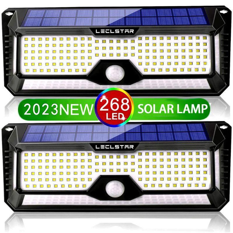 Outdoor Solar Wall Light – Reliable Motion Sensor Lighting-Solar Wind LED Chime