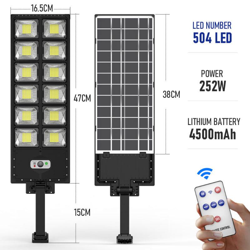 Outdoor Solar Lamp Street Light – Sustainable Outdoor Illumination-Solar Wind LED Chime