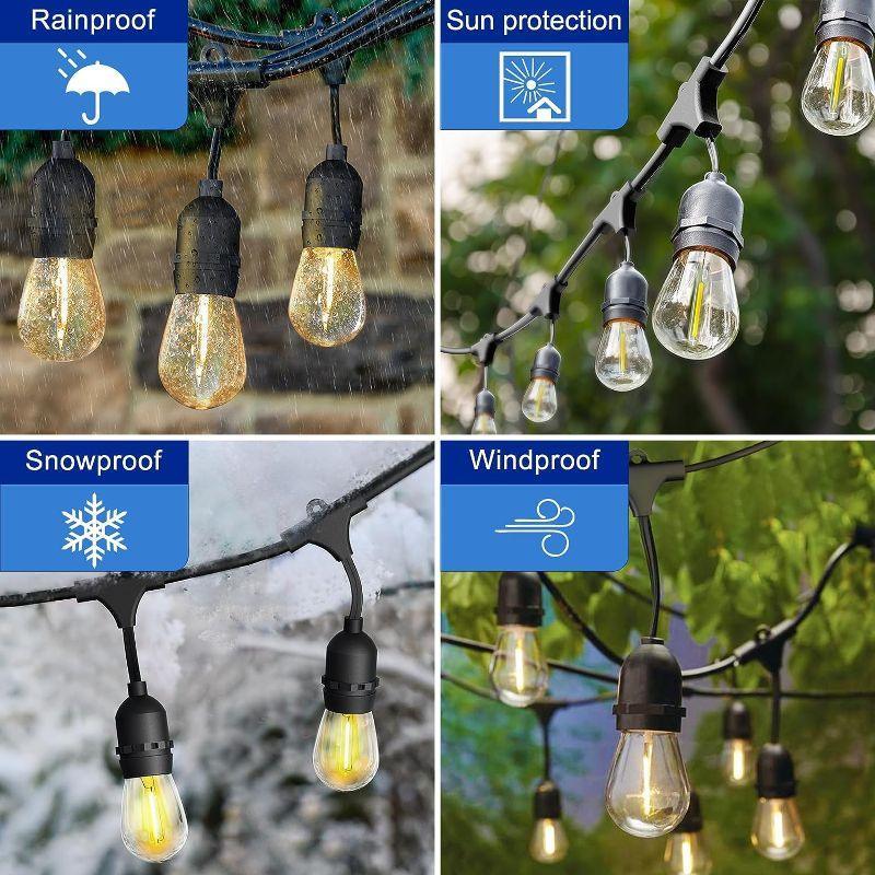 LED Outdoor Solar String Lights – Weatherproof Decor With Remote-Solar Wind LED Chime