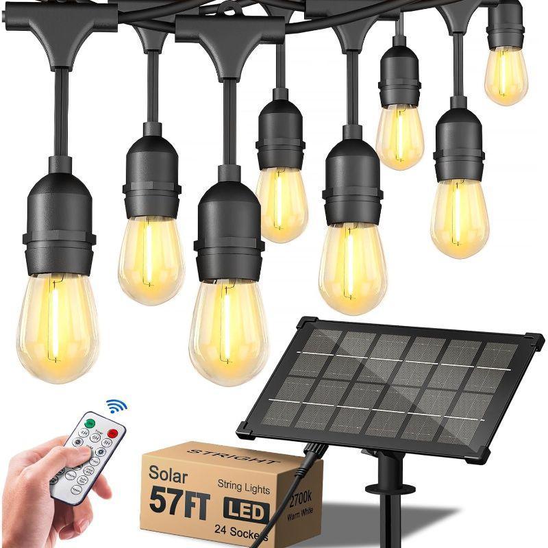 LED Outdoor Solar String Lights – Weatherproof Decor With Remote-Solar Wind LED Chime