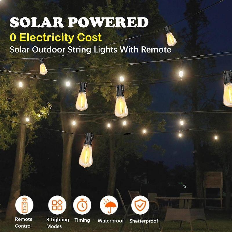 LED Outdoor Solar String Lights – Weatherproof Decor With Remote-Solar Wind LED Chime