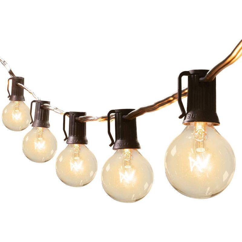 Patio String Lights 50 Feet – Durable and Weatherproof Ambiance-Solar Wind LED Chime