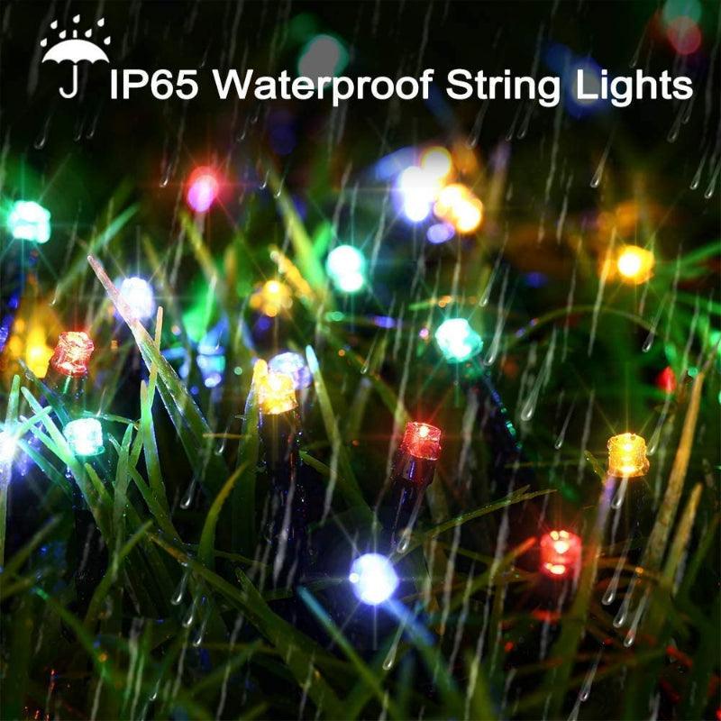 Outdoor String Lights Waterproof – Fairy LED Lights for Garden-Solar Wind LED Chime