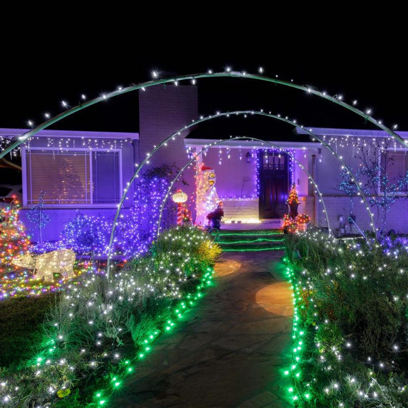 Outdoor String Lights Waterproof – Fairy LED Lights for Garden-Solar Wind LED Chime