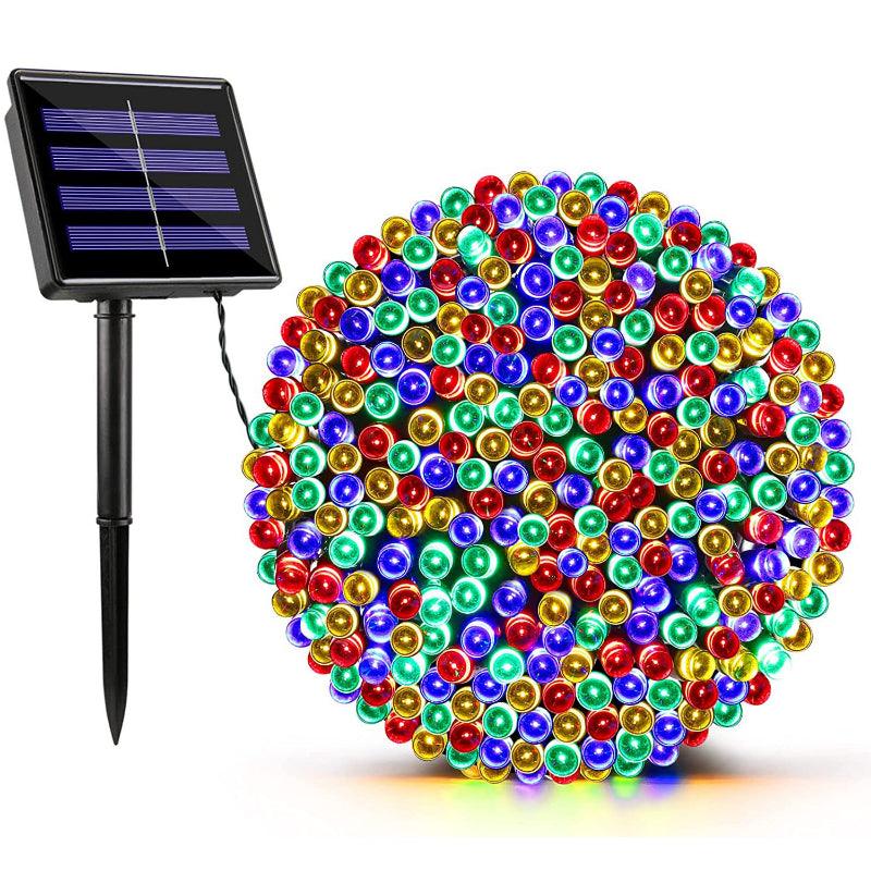 Outdoor String Lights Waterproof – Fairy LED Lights for Garden-Solar Wind LED Chime