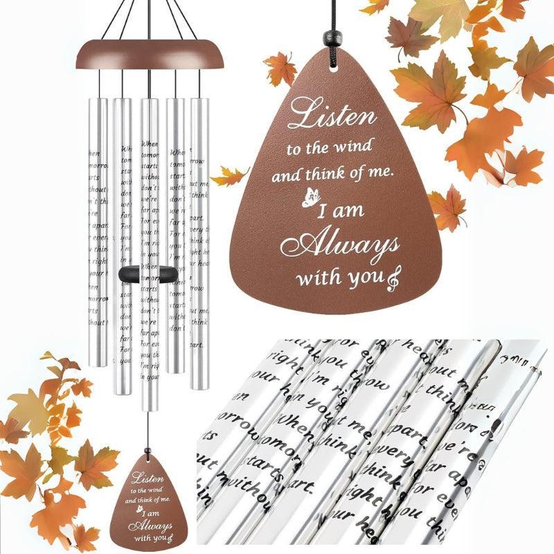 Outdoor Wind Chimes With Resonant Melody-Solar Wind LED Chime