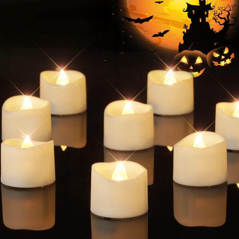 Pack 12 LED Candles Home Decor – Perfect for Home Decor-Solar Wind LED Chime