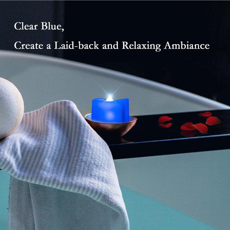 Pack 12 LED Table Candles – Flameless and Elegant Design-Solar Wind LED Chime