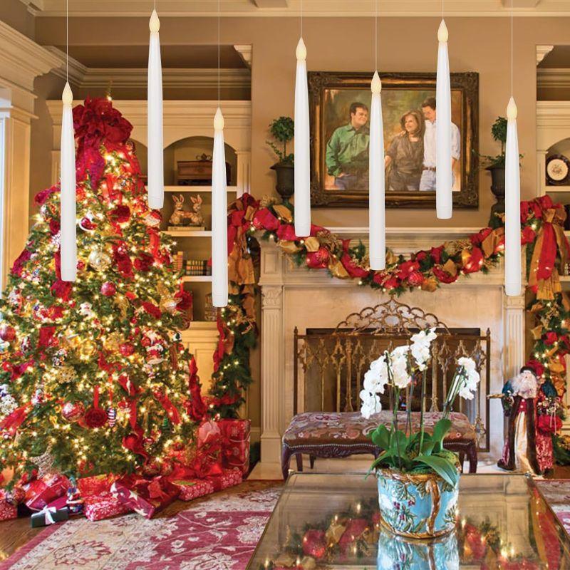 Pack 12 Floating Candles – Remote Controlled LED Lights-Solar Wind LED Chime