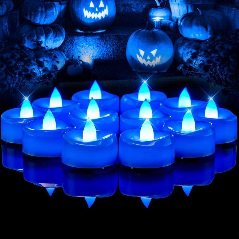 Pack 24 Flameless Candles – Elegant Lighting for Any Occasion-Solar Wind LED Chime