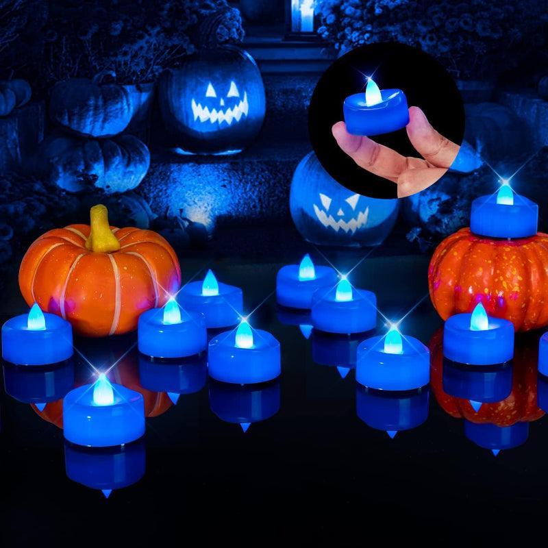 Pack 24 Flameless Candles – Elegant Lighting for Any Occasion-Solar Wind LED Chime