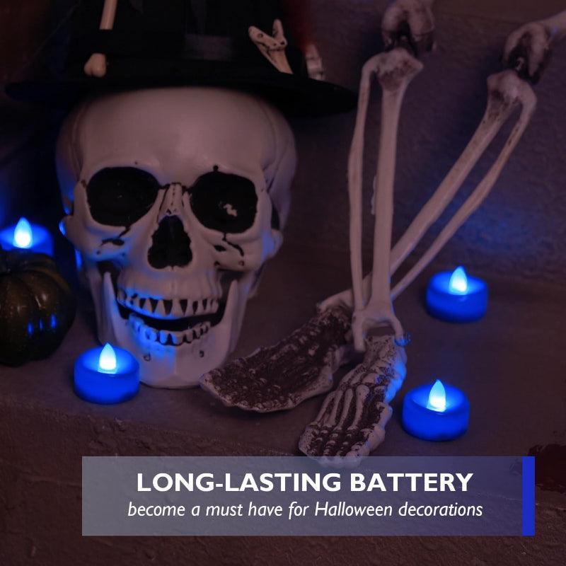 Pack 24 Flameless Candles – Elegant Lighting for Any Occasion-Solar Wind LED Chime