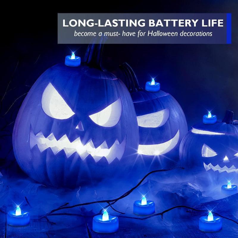 Pack 24 Flameless Candles – Elegant Lighting for Any Occasion-Solar Wind LED Chime