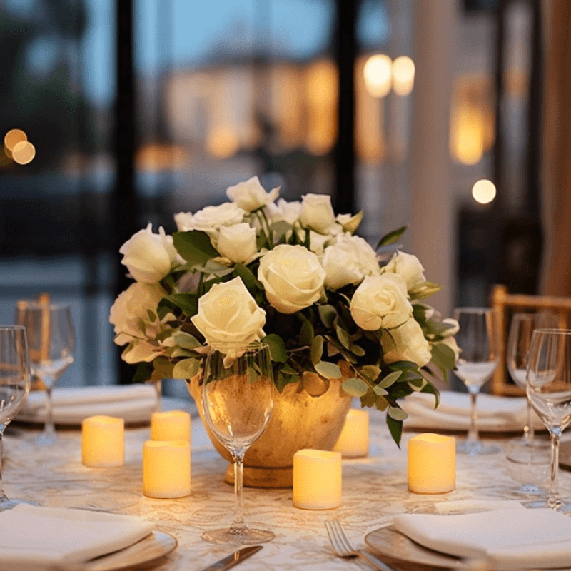 Pack 24 Flameless Votive Candles – Elegance and Safety-Solar Wind LED Chime