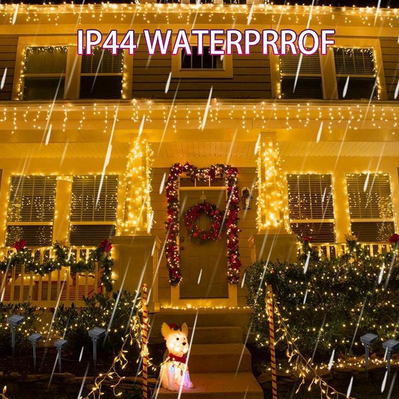 Pack 2 Fairy String Lights – Solar Powered LED Decor-Solar Wind LED Chime