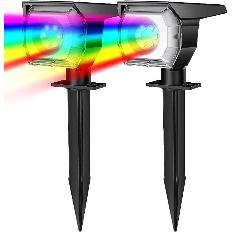 Pack 2 Solar Lights – Illuminate with Style and Versatility-Solar Wind LED Chime