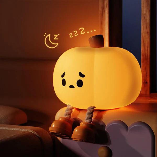 Halloween Night Light – Soft Touch LED Silicone Table Lamp-Solar Wind LED Chime