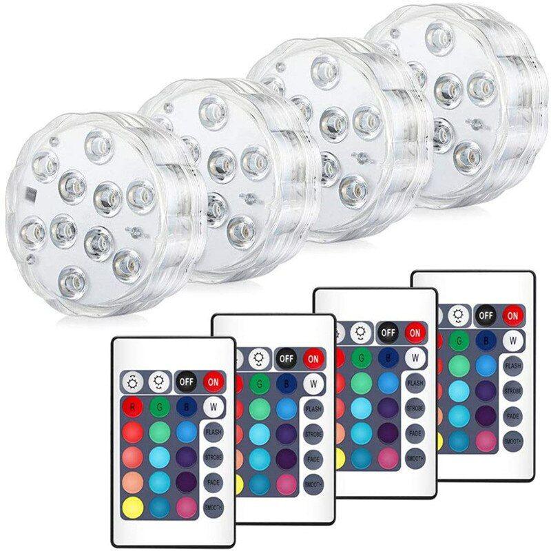 RGB Led Submersible Underwater Night Lamp-Solar Wind LED Chime