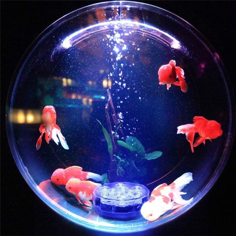 RGB Led Submersible Underwater Night Lamp-Solar Wind LED Chime