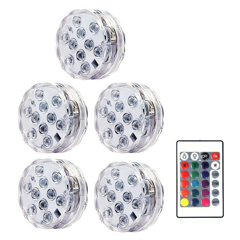 RGB Led Submersible Underwater Night Lamp-Solar Wind LED Chime