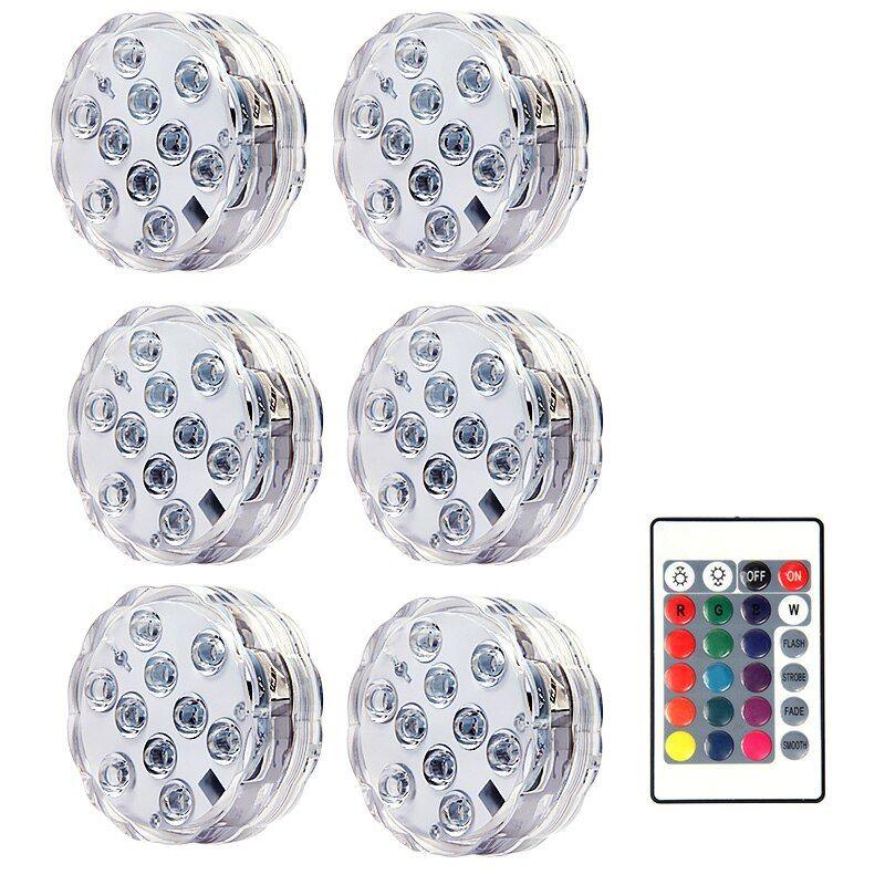 RGB Led Submersible Underwater Night Lamp-Solar Wind LED Chime