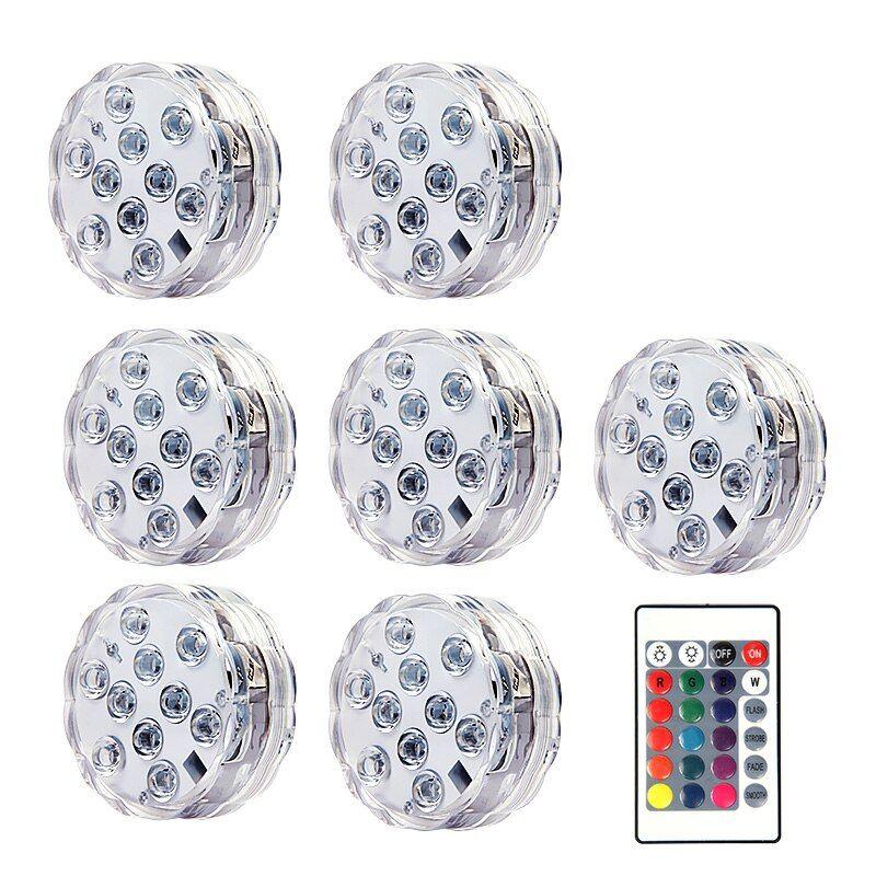 RGB Led Submersible Underwater Night Lamp-Solar Wind LED Chime