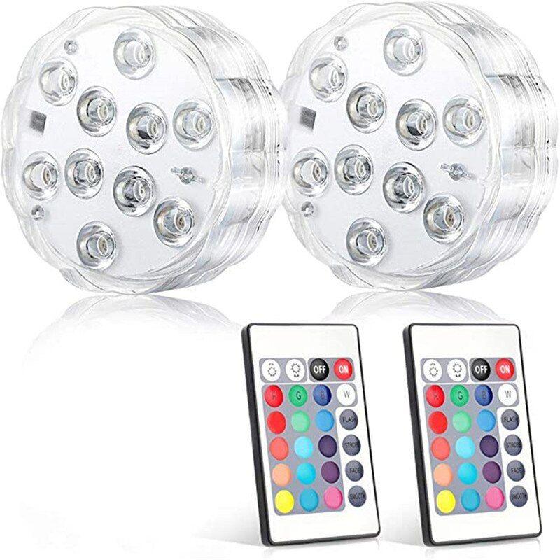 RGB Led Submersible Underwater Night Lamp-Solar Wind LED Chime
