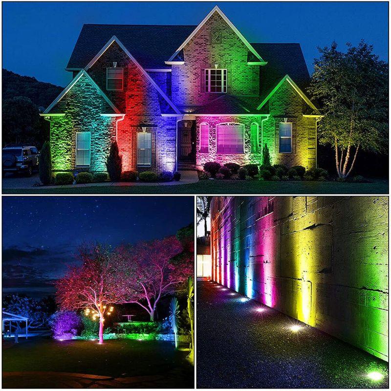 RGB LED Underground Lamp - Outdoor Lighting For Your Space-Solar Wind LED Chime