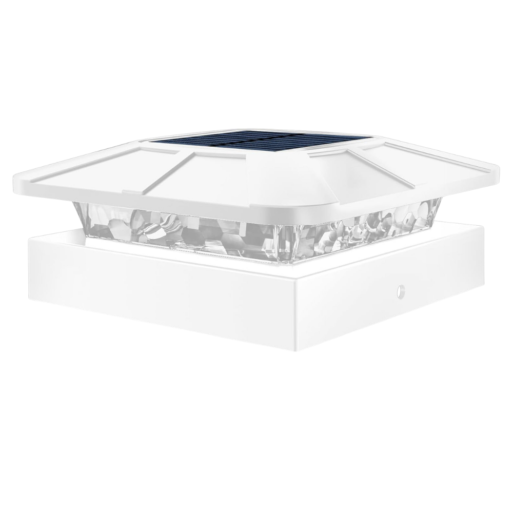 Waterproof LED Solar Post Cap Lights for Outdoor Fence