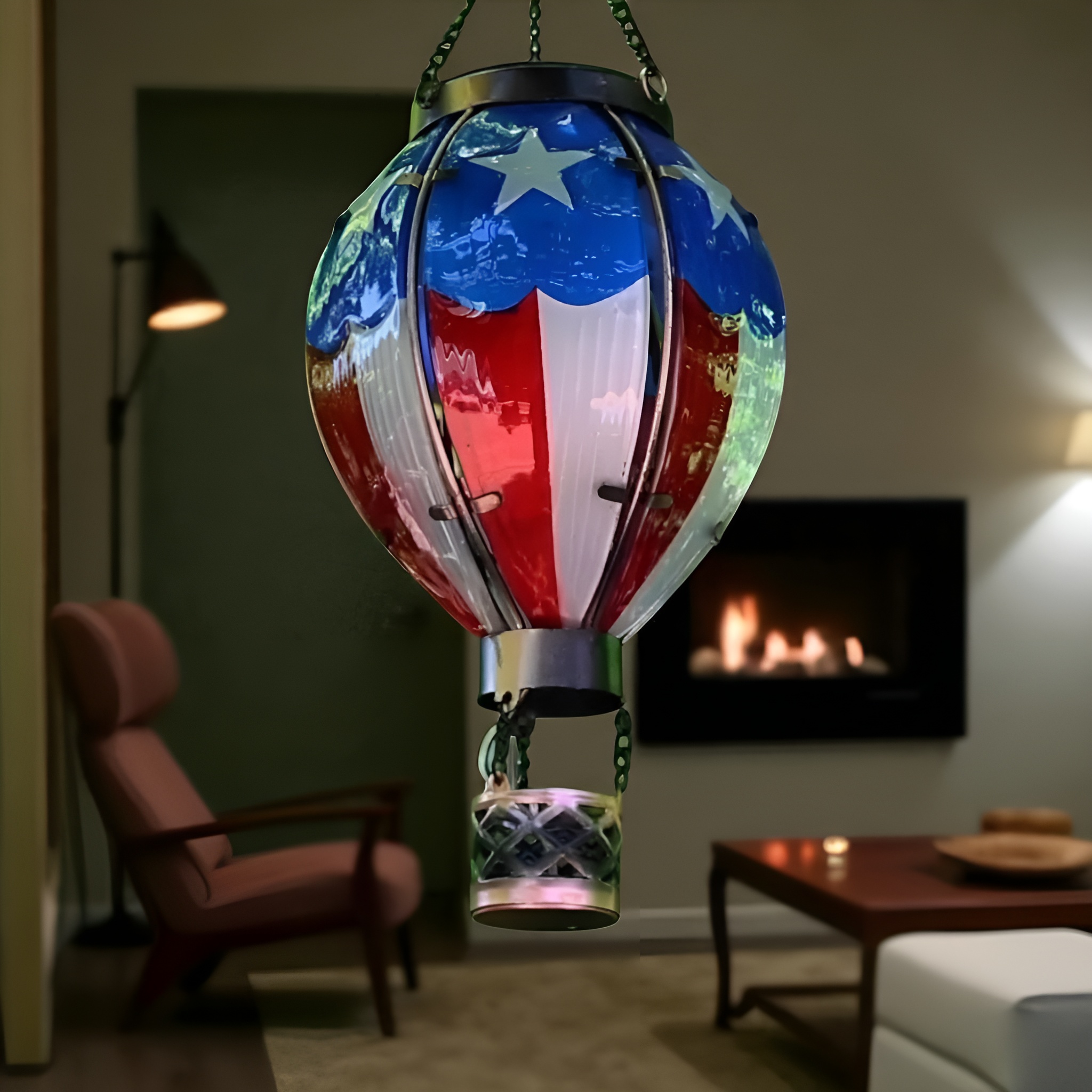 Solar Hot Air Balloon Lantern