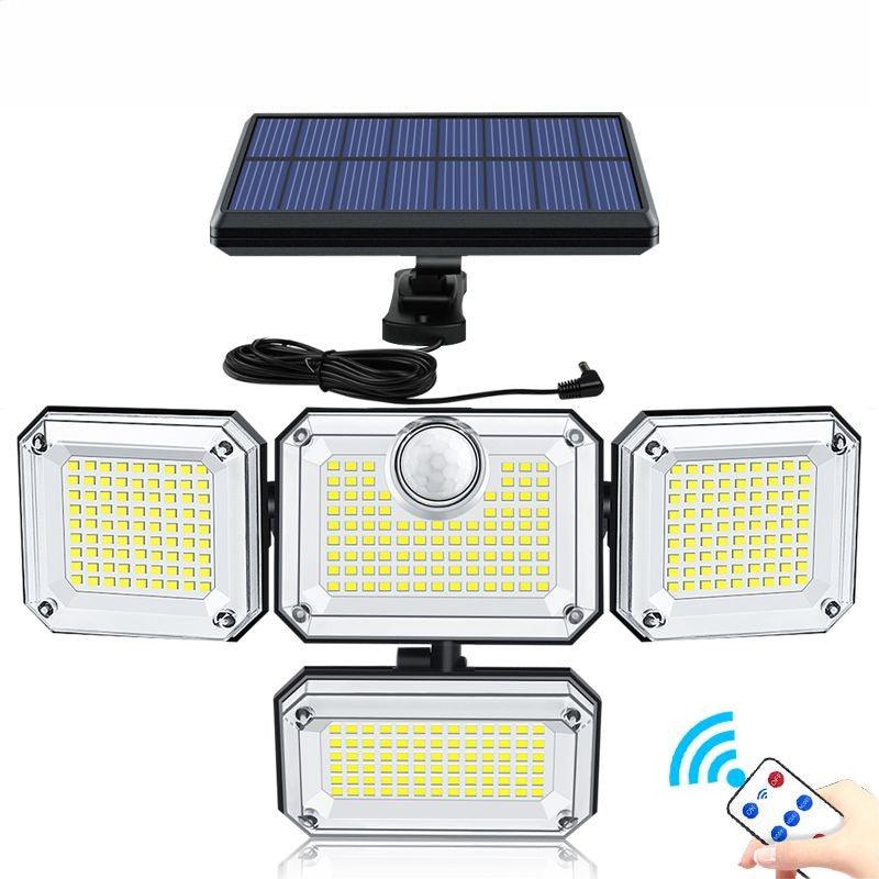 Solar Security Motion Sensor – Eco-Friendly Outdoor Illumination-Solar Wind LED Chime