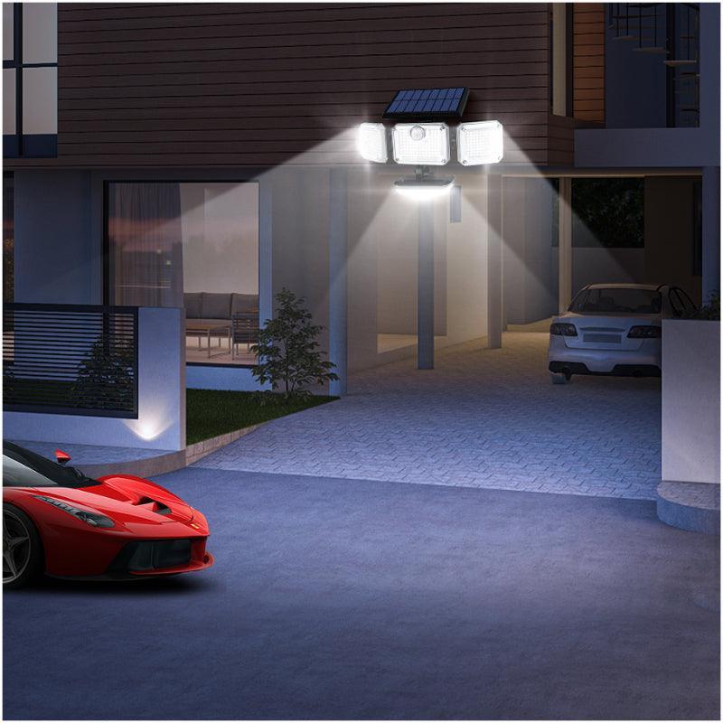 Solar Security Motion Sensor – Eco-Friendly Outdoor Illumination-Solar Wind LED Chime
